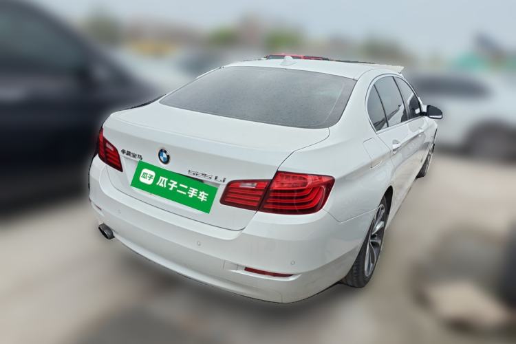 Used BMW 5 Series 2017 525Li Leading Model Rear Right 45 Deg