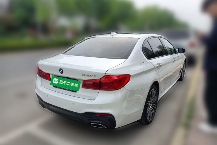 Used BMW 5 Series 2018 530Li Leading Model M Sport Package Rear Right 45 Deg