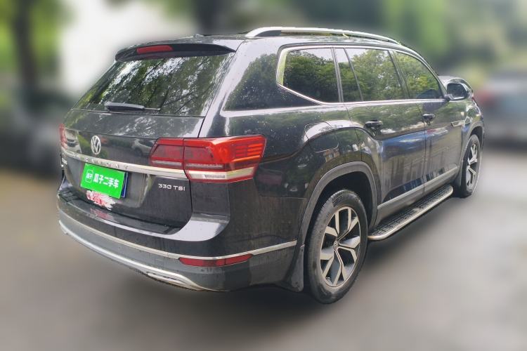 Used Volkswagen Teramont 2017 330TSI Two-Wheel-Drive Luxury Edition Rear Right 45 Deg