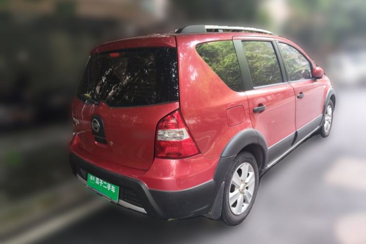 Used Nissan Livina 2010 JINRUI Edition 1.6L Automatic Standard Model Rear Right 45 Deg