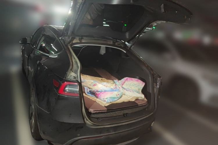 Used Tesla Model Y 2021 Standard Range Rear-Wheel Drive Version Trunk