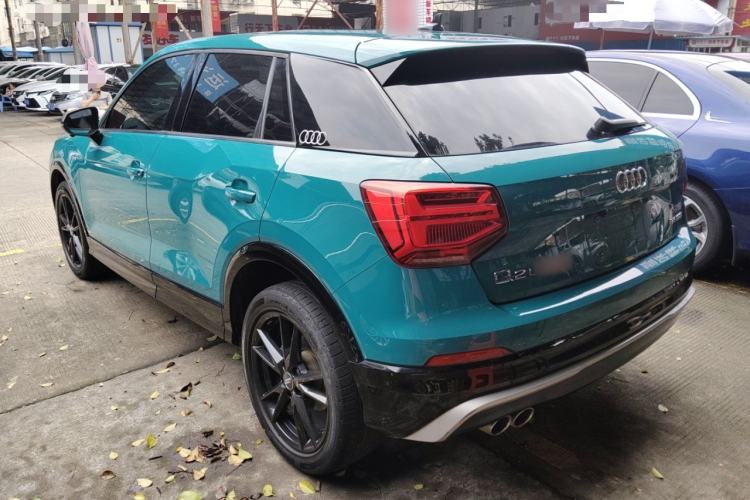 Used Audi Q2L 2020 35 TFSI Ambition Dynamic Edition Rear Left 45 Deg