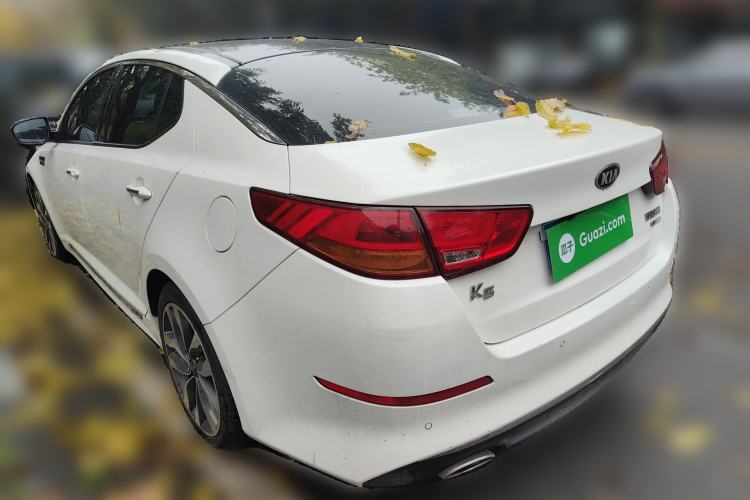 Used Kia K5 2014 2.0L Automatic LUXURY Rear Left 45 Deg