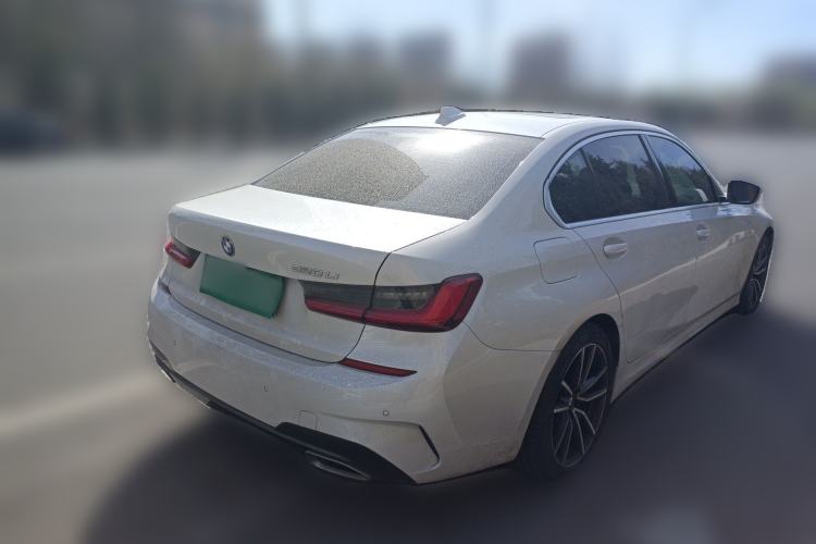 Used BMW 3 Series 2021 Second Facelift 320Li M Sport Package Rear Right 45 Deg