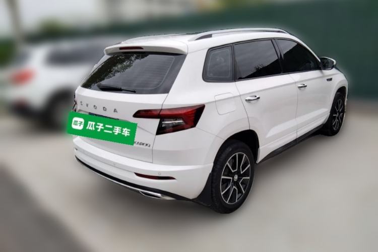 Used Skoda Karoq 2022 TSI280 Premium Edition Rear Right 45 Deg