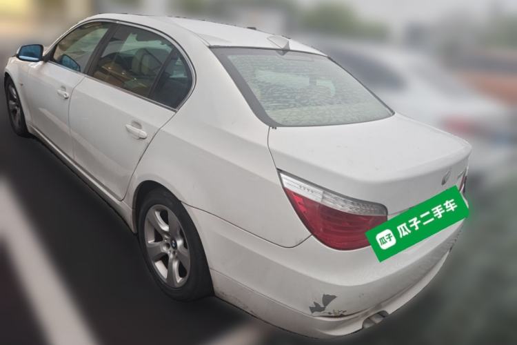 Used BMW 5 Series 2008 523Li Elegant Edition Rear Left 45 Deg