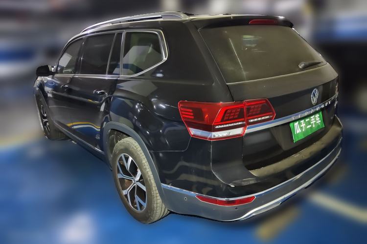 Used Volkswagen Teramont 2020 380TSI Four-Wheel Drive Luxury Version China VI Standard Rear Left 45 Deg