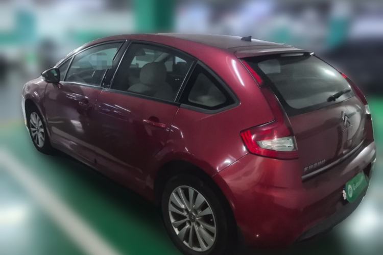 Used Citroen C-Quatre 2012 Hatchback 1.6L Automatic LeShang Model Rear Left 45 Deg