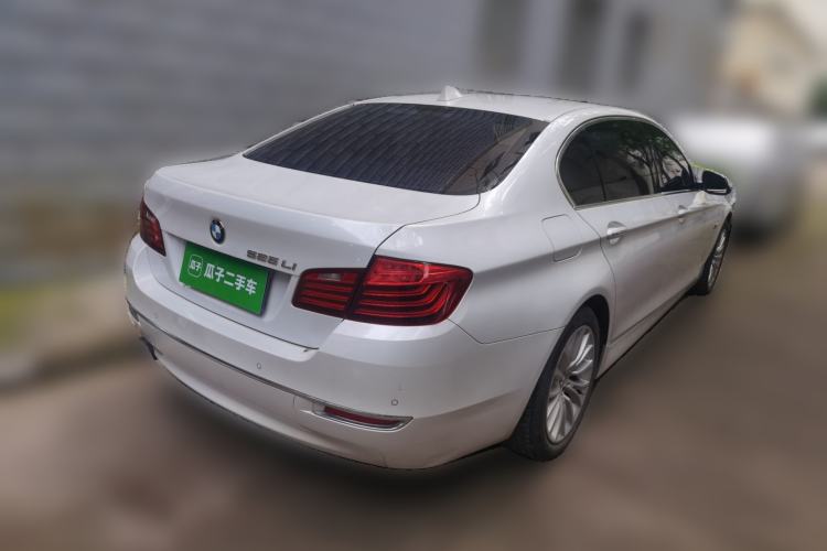 Used BMW 5 Series 2017 525Li Leading Model Rear Right 45 Deg