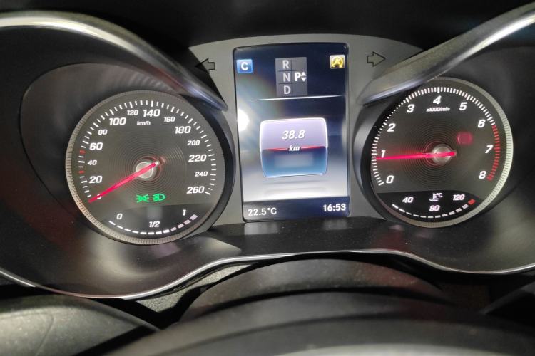 Used Mercedes-Benz C-Class 2015 Revised C 200 L Sport Edition Instrument Cluster