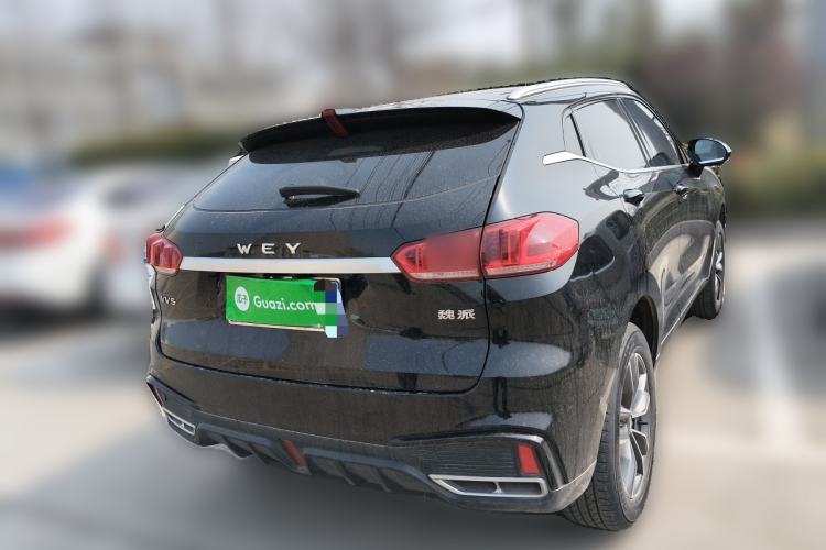 Used Wey VV5 2021 1.5T Two-Wheel Drive Color Pioneer Rear Right 45 Deg