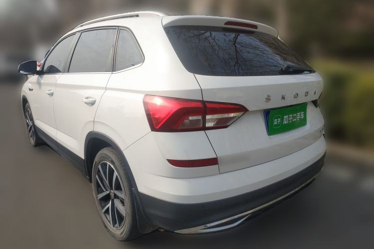 Used Skoda Kamiq 2021 1.5L Automatic Comfort Edition Rear Left 45 Deg