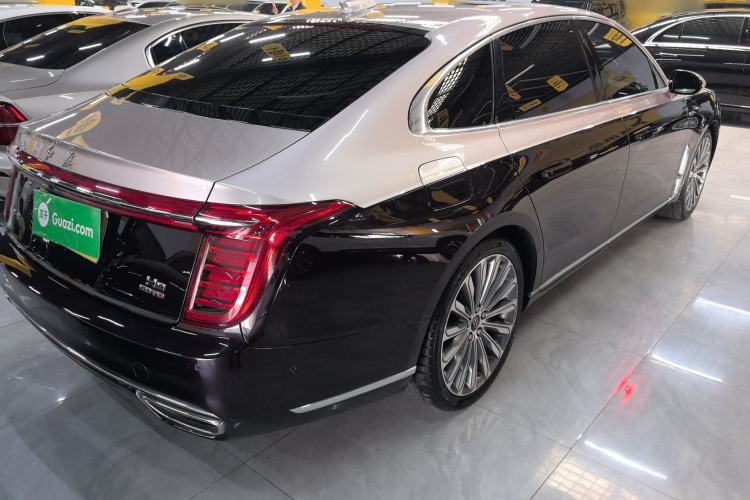 Used Hongqi H9 2020 3.0T Smart Connect Flagship Four-Seat Version Rear Right 45 Deg