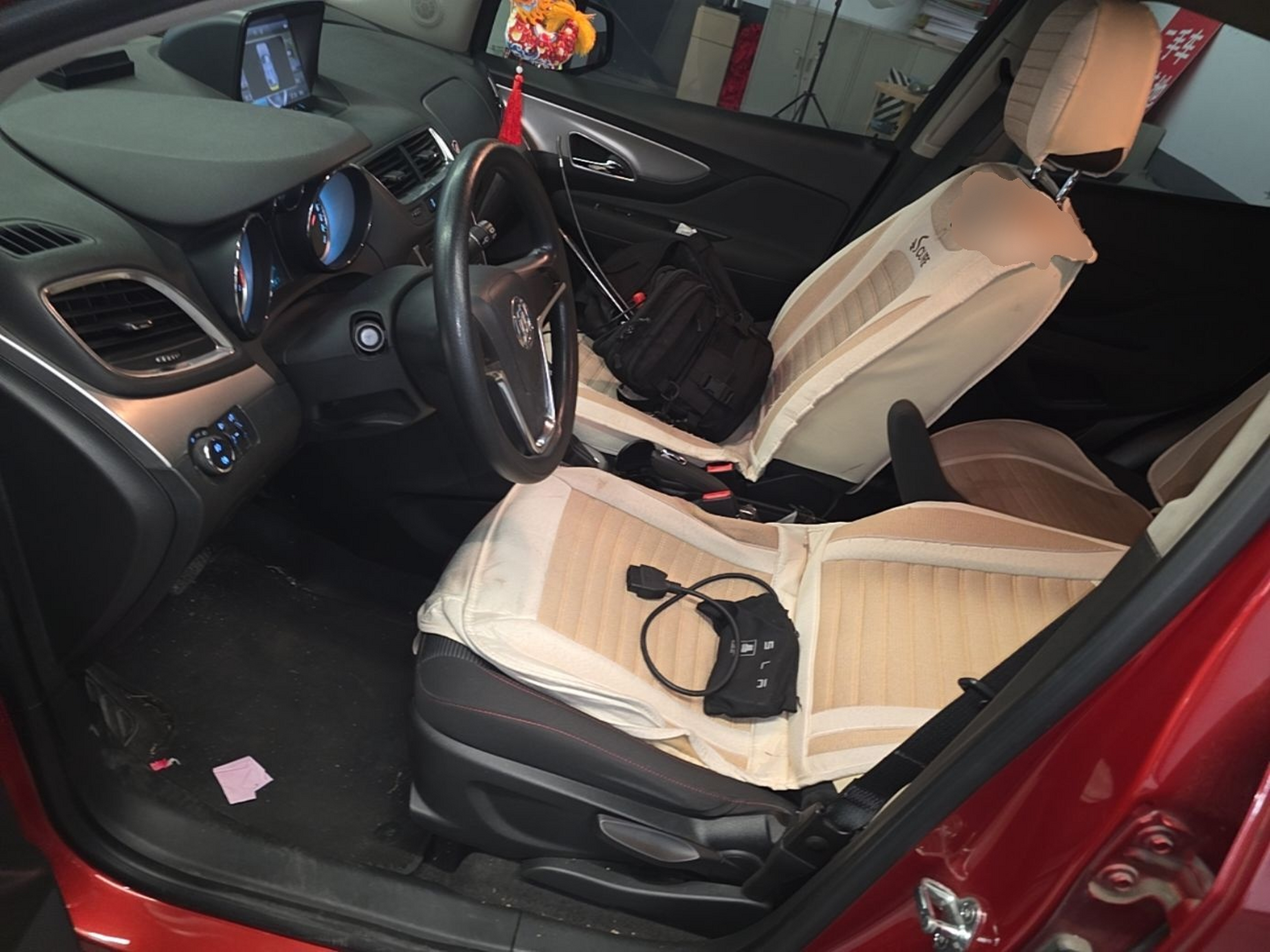 Avant de la voiture