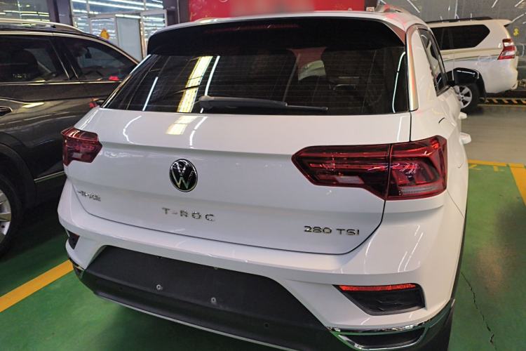 Used Volkswagen T-ROC 2021 280TSI DSG Two-Wheel Drive Elite Connect Edition Rear