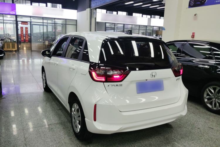 Used Honda Fit 2021 1.5L CVT Trend Edition Rear Left 45 Deg