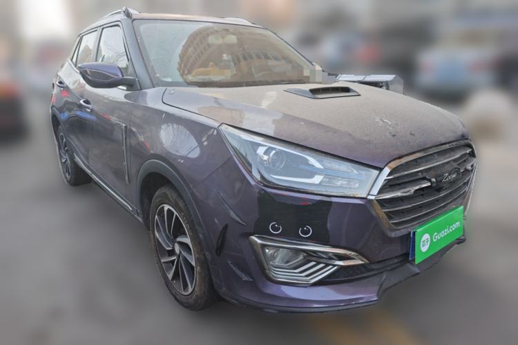 Used Zotye T300 2017 1.5T CVT Luxury Model Front Right 45 Deg
