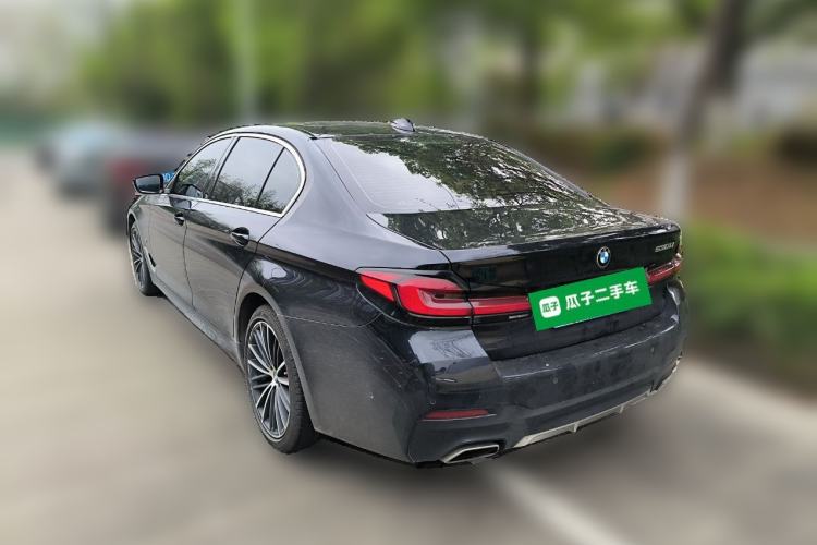 Used BMW 5 Series 2022 530Li Leading Model M Sport Package Rear Left 45 Deg