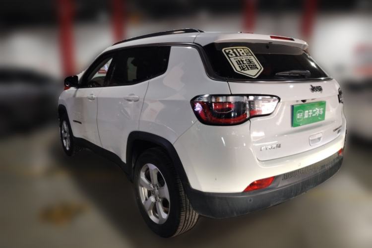 Used Jeep Compass 2019 200T Automatic Enjoyment - Connected Large Screen Version Rear Left 45 Deg