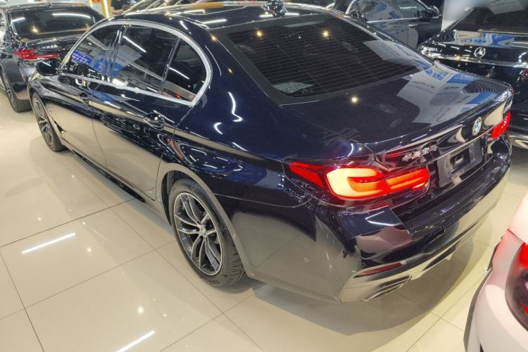 Used BMW 5 Series New Energy 2021 535Le M Sport Package Rear Left 45 Deg