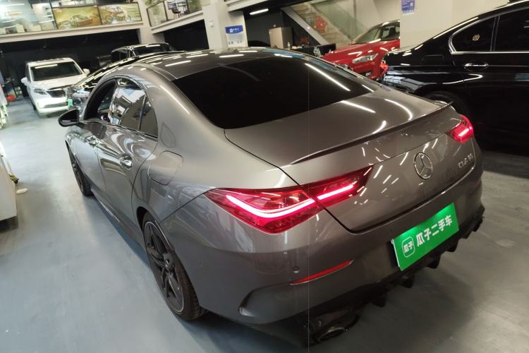 Used Mercedes-Benz CLA AMG 2024 AMG CLA 35 4MATIC Rear Left 45 Deg