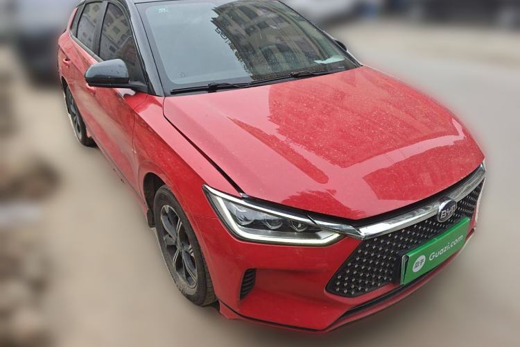 Used BYD e2 2019 High-Range Version – Chuan·Luxury Model Front Right 45 Deg