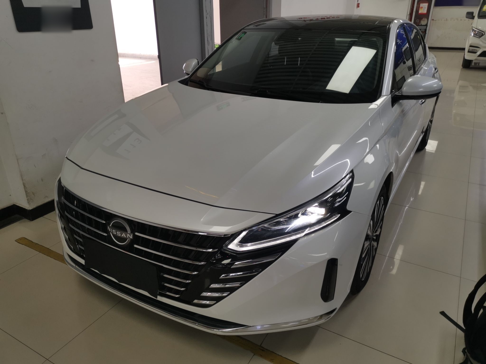 تحت مقدمة السيارة