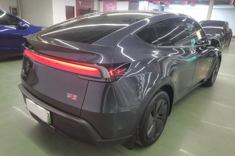 Used Tesla Model Y 2025 Long-Range All-Wheel Drive First Edition Rear Right 45 Deg