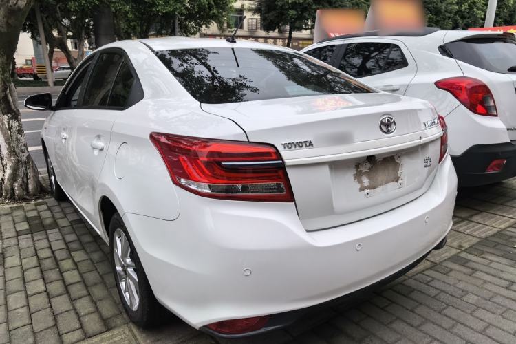 Used Toyota YARiS L Zhi Xiang 2017 1.5E CVT Dynamic Edition Rear Left 45 Deg