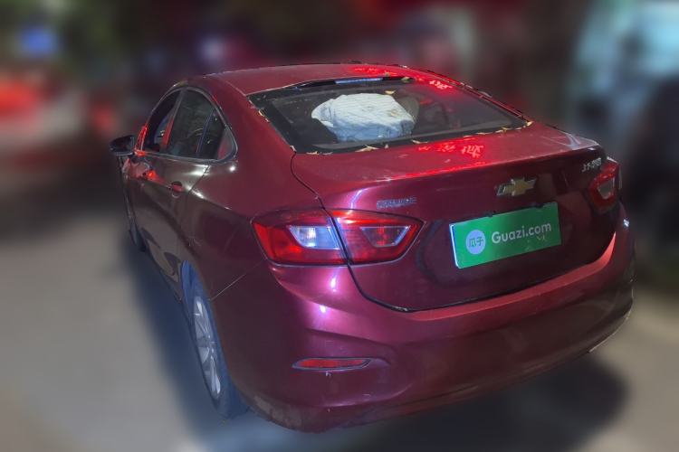 Used Chevrolet Cruze 2017 1.5L Automatic Pioneer Sunroof Edition Rear Left 45 Deg