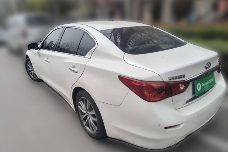 Used Infiniti Q50L 2016 2.0T Enjoyment Edition Rear Left 45 Deg