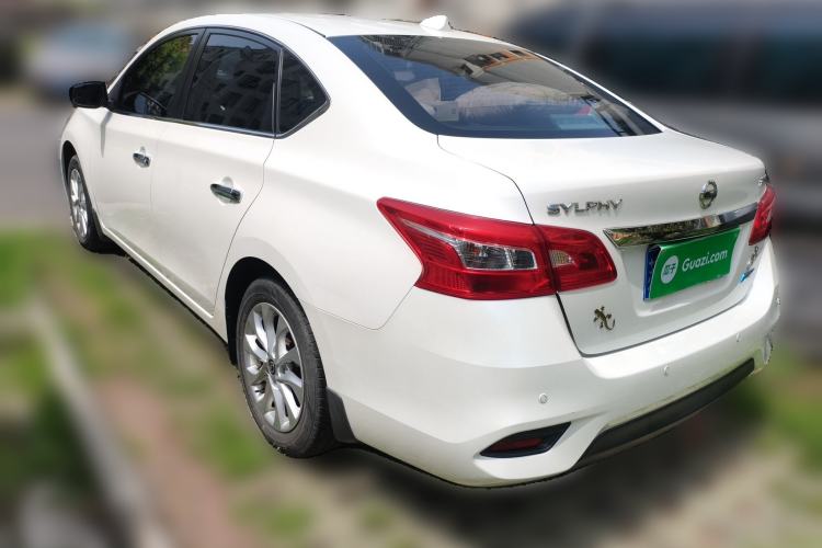 Used Nissan Sylphy 2019 1.6XV CVT Smart Connect Luxury Edition China VI Standard Rear Left 45 Deg