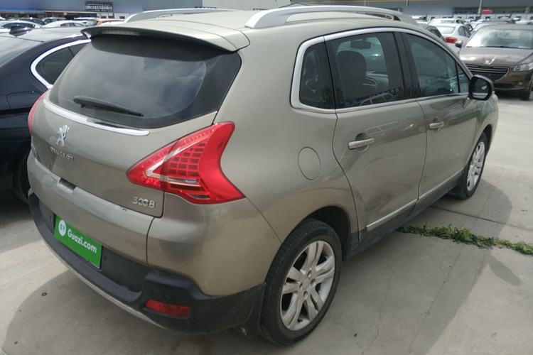 Used Peugeot 3008 2015 2.0L Automatic Trend Edition Rear Right 45 Deg