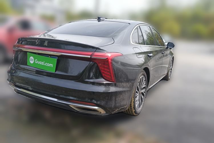 Used Hongqi H5 2023 2.0T Automatic Smart Connect Flagship Edition Rear Right 45 Deg