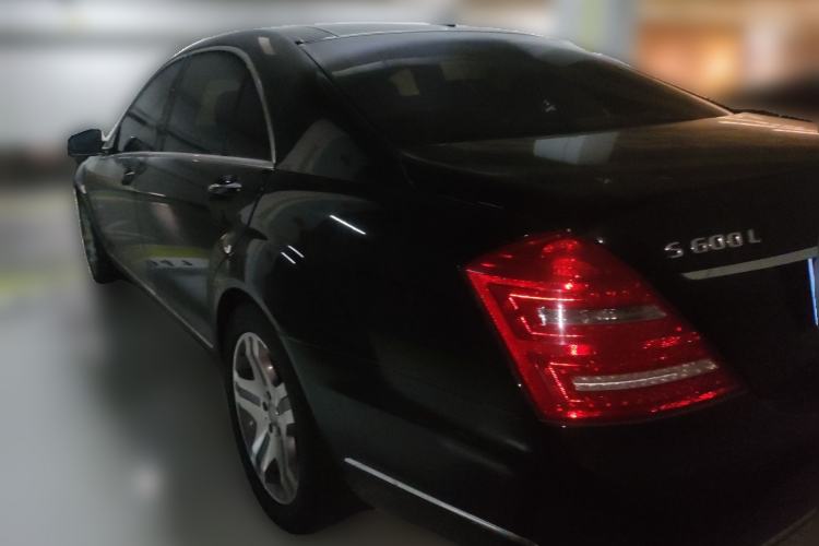 Used Mercedes-Benz S-Class 2010 S 600 L Rear Left 45 Deg