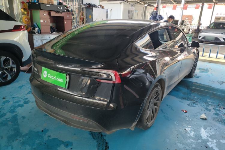 Used Tesla Model 3 2023 Rear-Wheel-Drive Version Rear Right 45 Deg