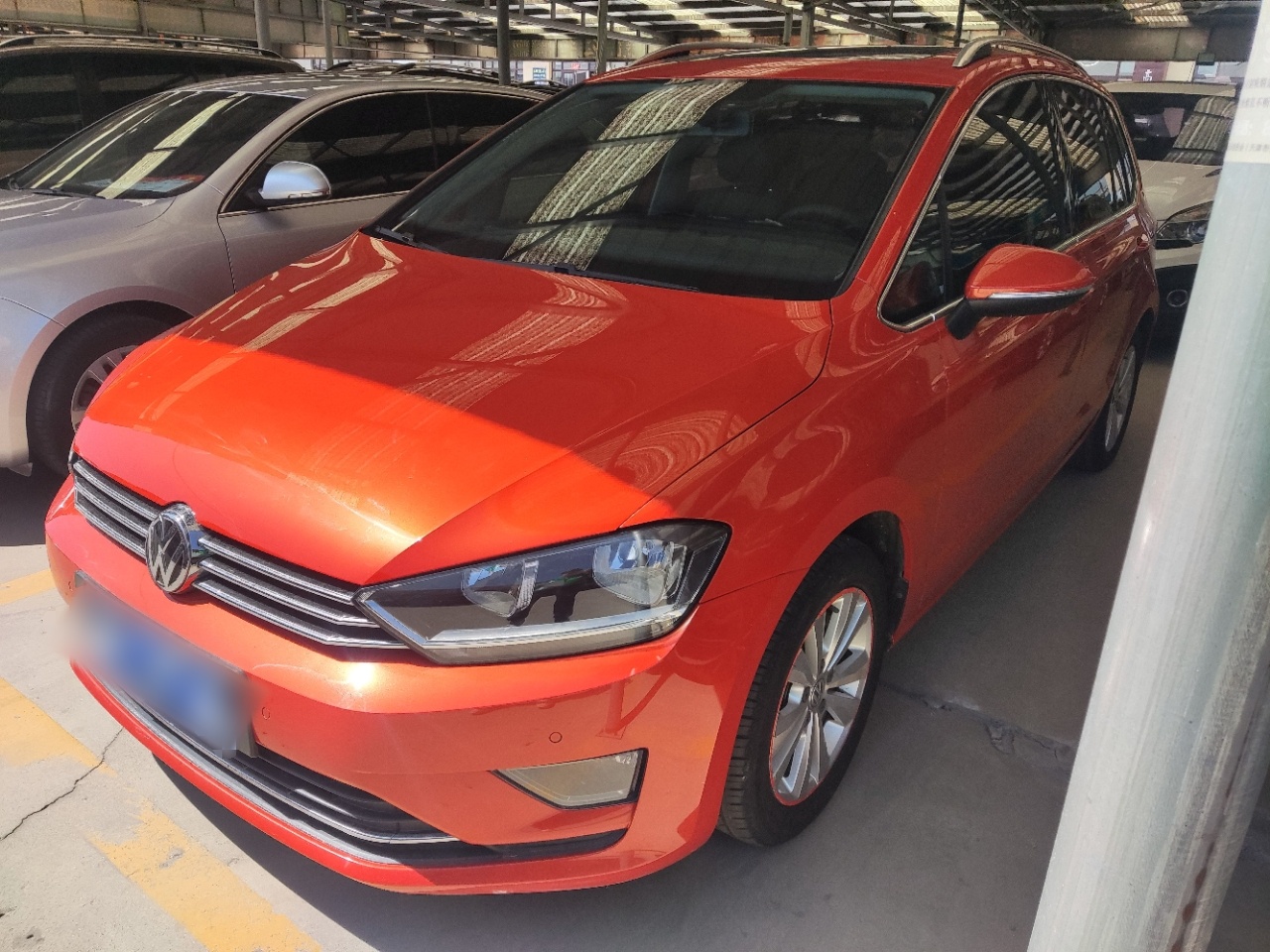 Parte inferior delantera