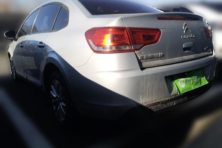 Used Citroen C-Quatre 2012 Sedan 1.6L Automatic Prestige Model Rear Left 45 Deg