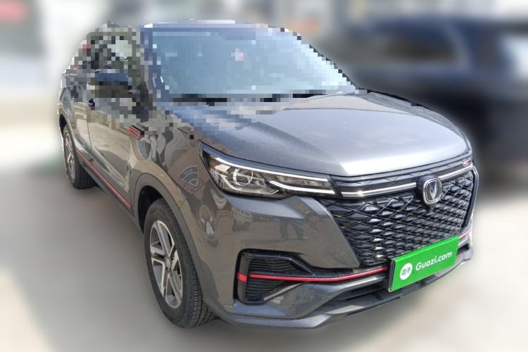 Used CHANGAN CS55PLUS 2021 Blue Whale Edition 1.5T Manual Luxury Model Front Right 45 Deg