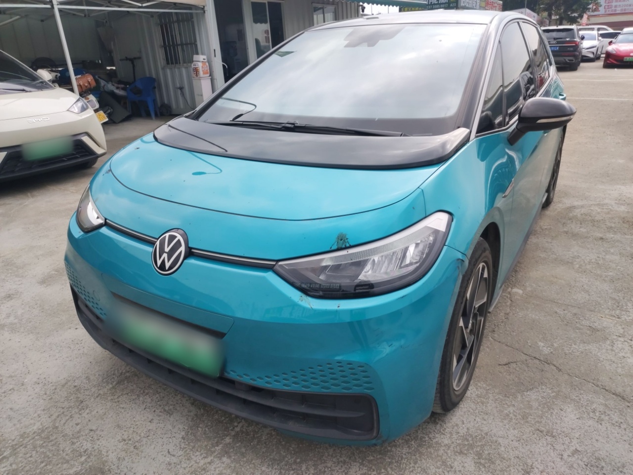 Parte inferior delantera