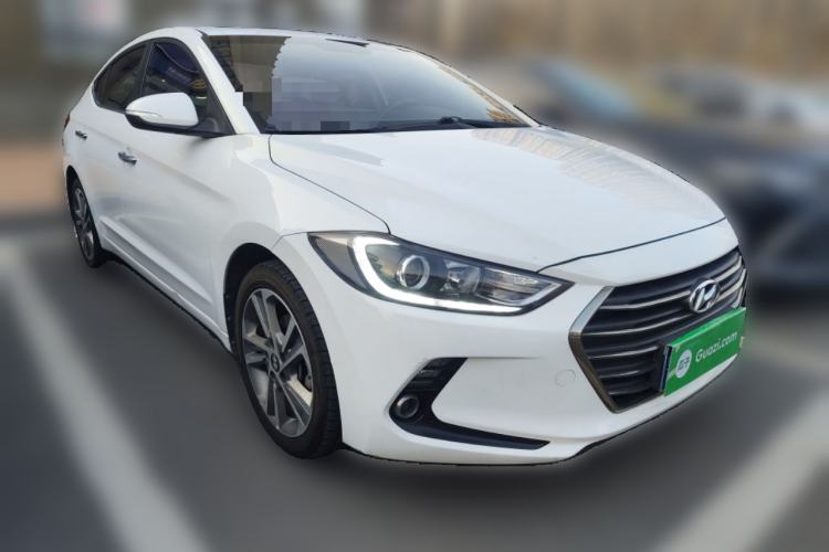 Used Hyundai Elantra (6th Generation / Lingdong) 2016 1.6L Automatic ZhiXuan – Elite Version Front Right 45 Deg