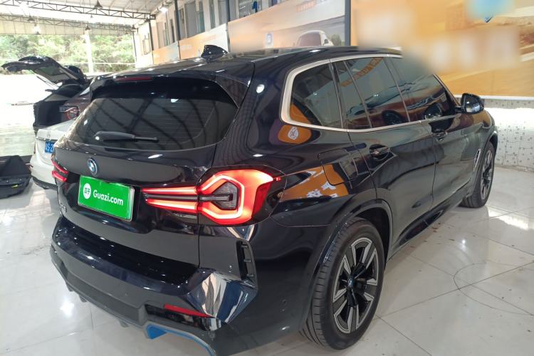 Used BMW iX3 2022 Updated Leading Version Rear Right 45 Deg