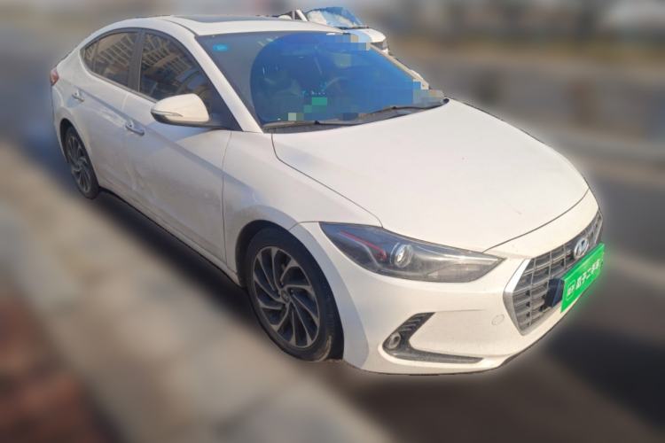 Used Hyundai Elantra (6th Generation / Lingdong) 2019 1.4T Dual-Clutch Xuan Dong · Dynamic Model Front Right 45 Deg
