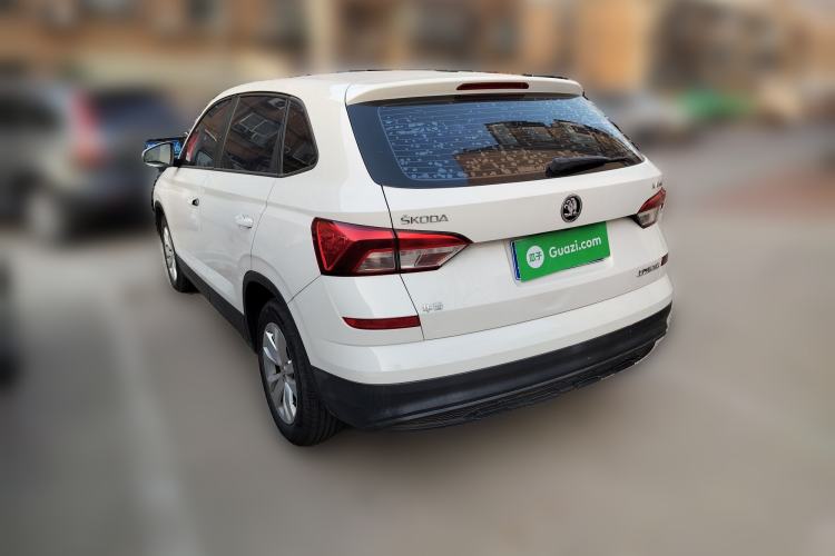 Used Skoda Kamiq 2018 1.5L Automatic Standard Edition China VI Rear Left 45 Deg
