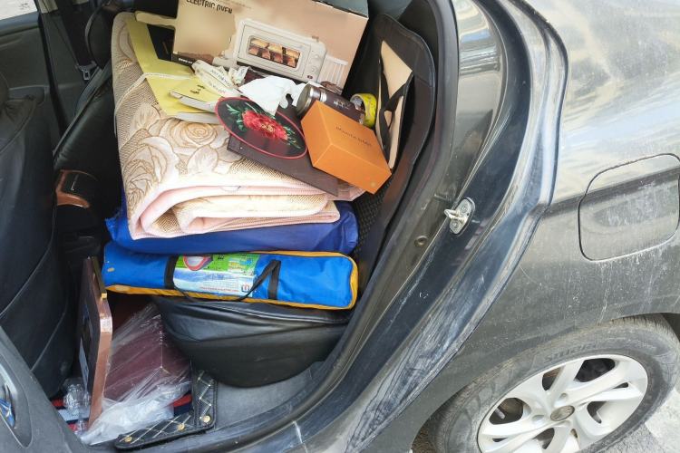 Used Citroen Elysee 2015 Zhishang Edition 1.6L Manual Fashion Model Left Rear Seat