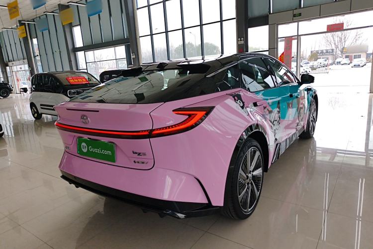 Used Toyota bZ5 2025 Model 550 PRO Smart Driving Edition Rear Right 45 Deg