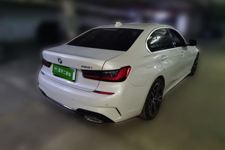 Used BMW 3 Series 2021 325i M Sport Package Rear Right 45 Deg