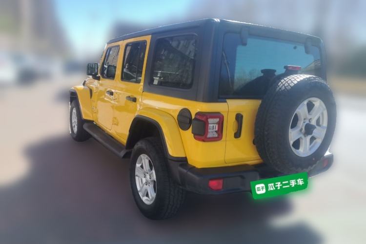 Used Jeep Wrangler  Rear Left 45 Deg