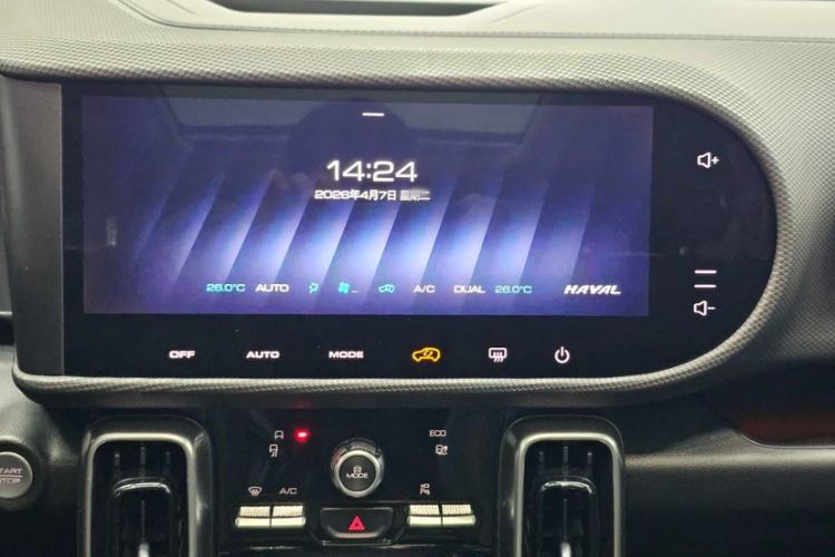 Used Haval DARGO 2022 1.5T DCT Two-Wheel Drive Mastiff Pursuit Edition Audio And AC Panel