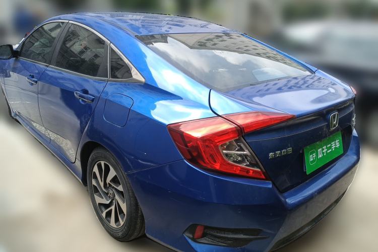 Used Honda Civic 2016 220TURBO CVT Luxury Edition Rear Left 45 Deg